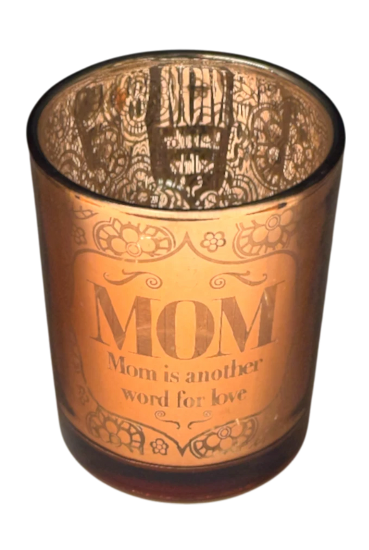Metallic Candle Pots Mom
