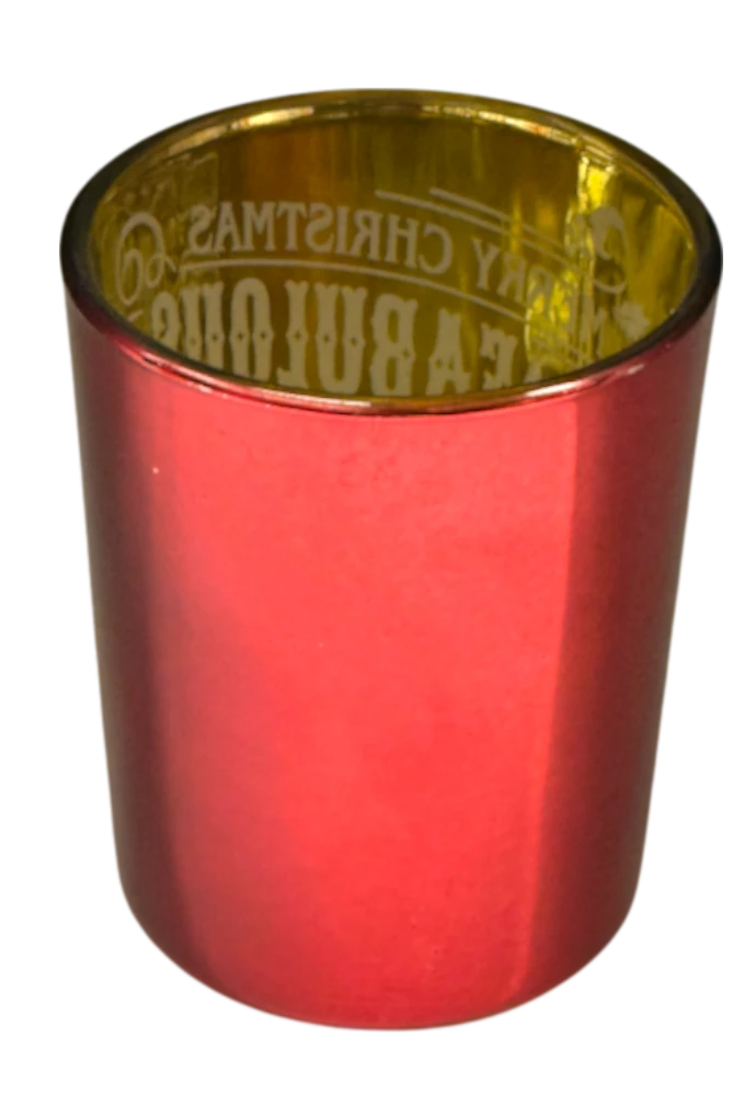 Metallic Candle Pots Fabulous Couple
