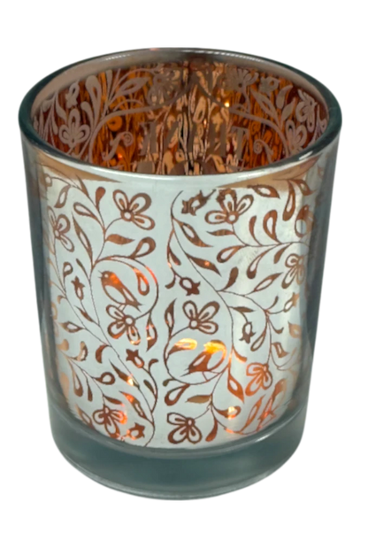 Metallic Candle Pots Thank You