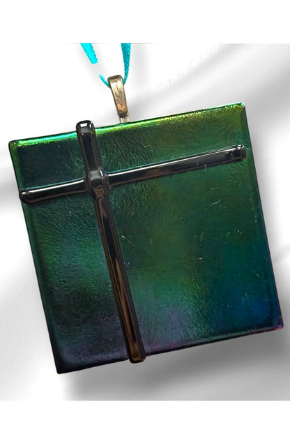 Handmade in Kamloops Glass Ornament