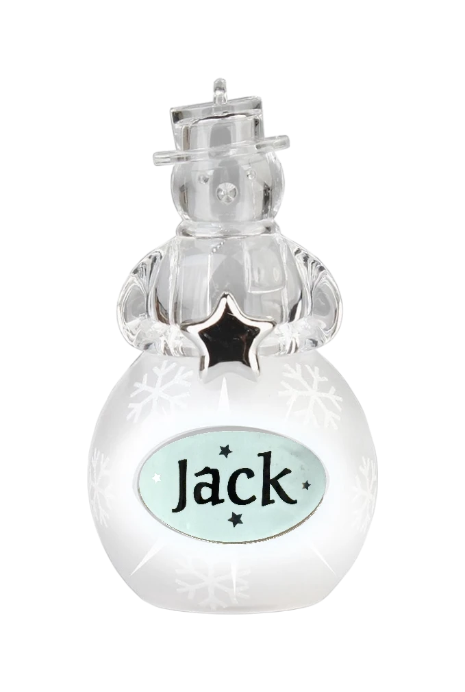 Christmas Snowman Ornament Jack