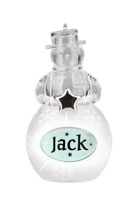 Christmas Snowman Ornament Jack