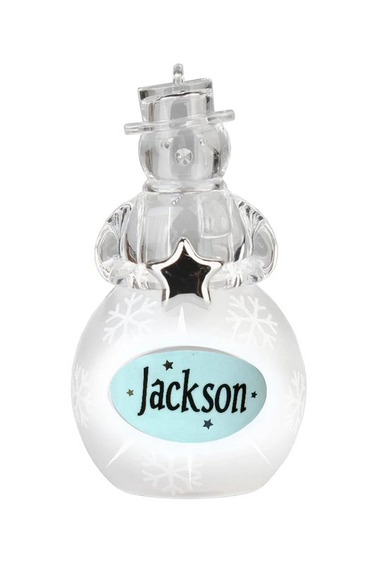 Christmas Snowman Ornament Jackson