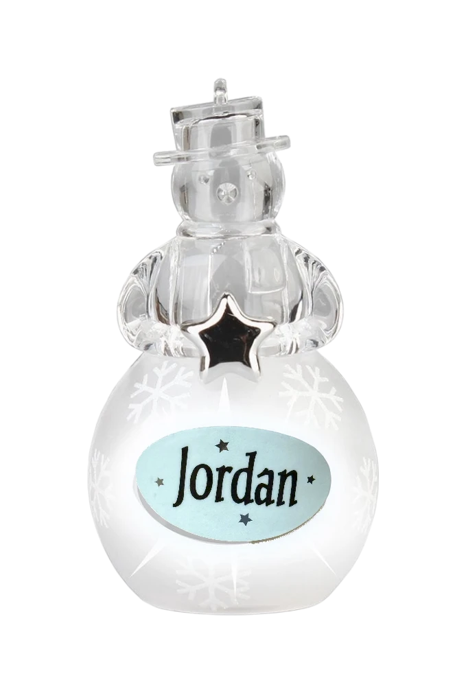 Christmas Snowman Ornament Jordan
