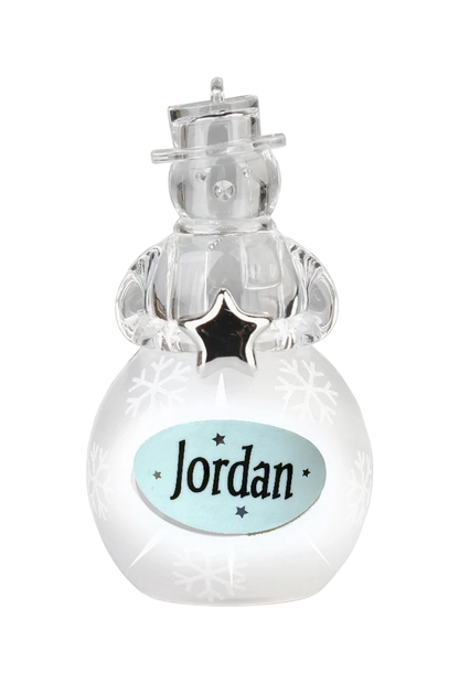Christmas Snowman Ornament Jordan