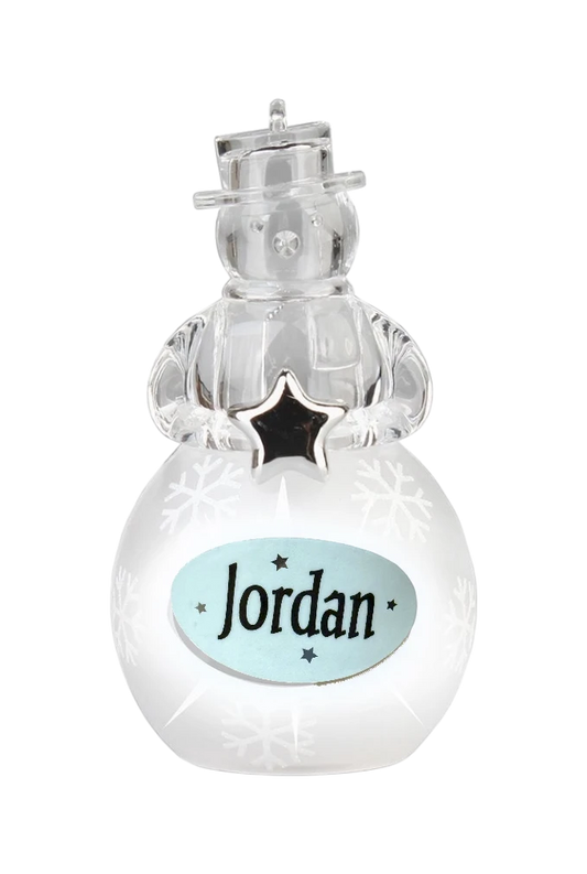 Christmas Snowman Ornament Jordan