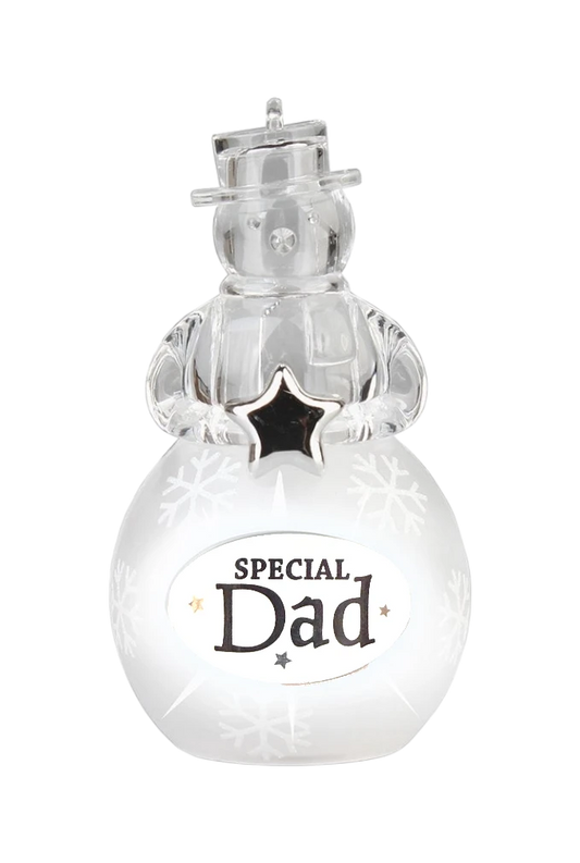 Christmas Snowman Ornament Special Dad