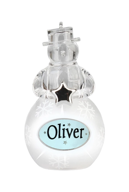 Christmas Snowman Ornament Oliver