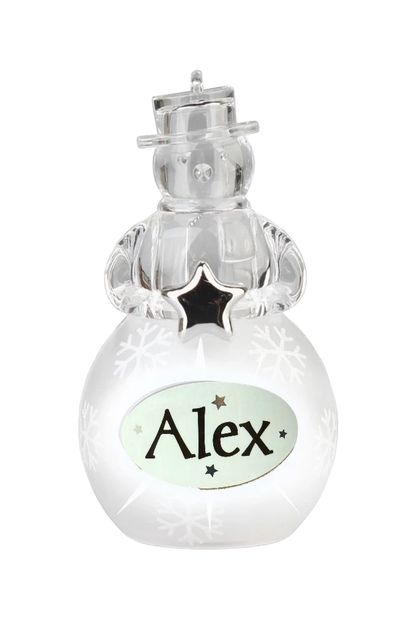 Christmas Snowman Ornament Alex