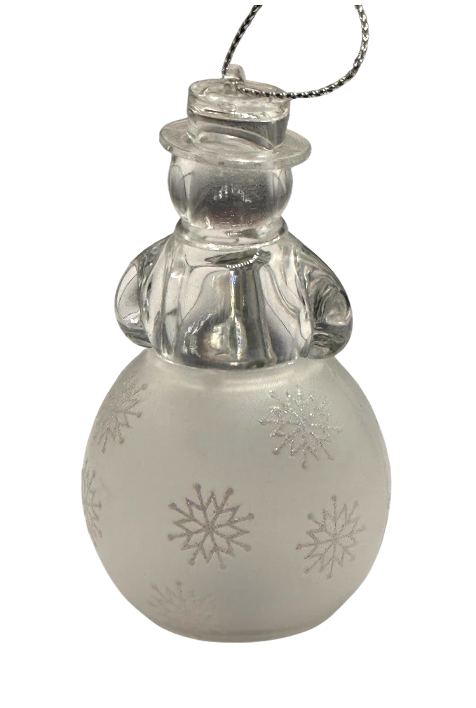 Christmas Snowman Ornament James