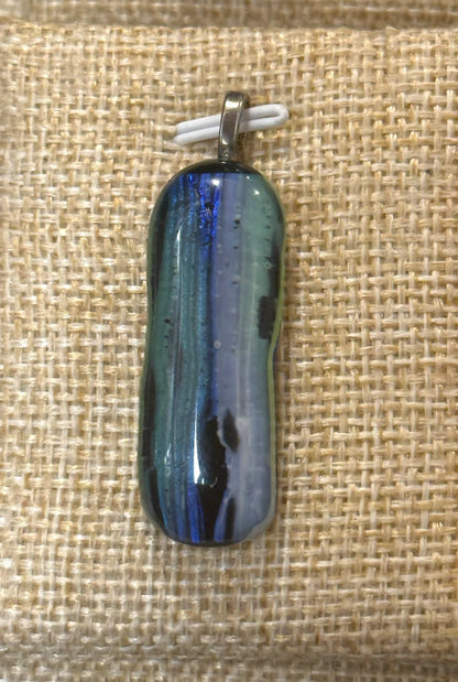 Handmade in Kamloops Glass Pendant