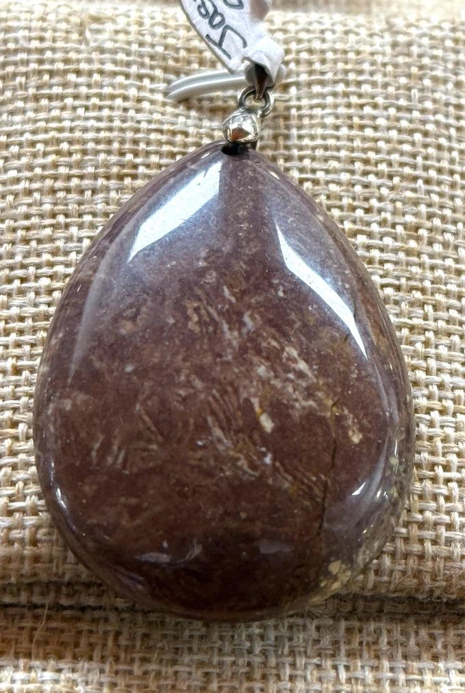 Handmade in Kamloops Pendant Jasper