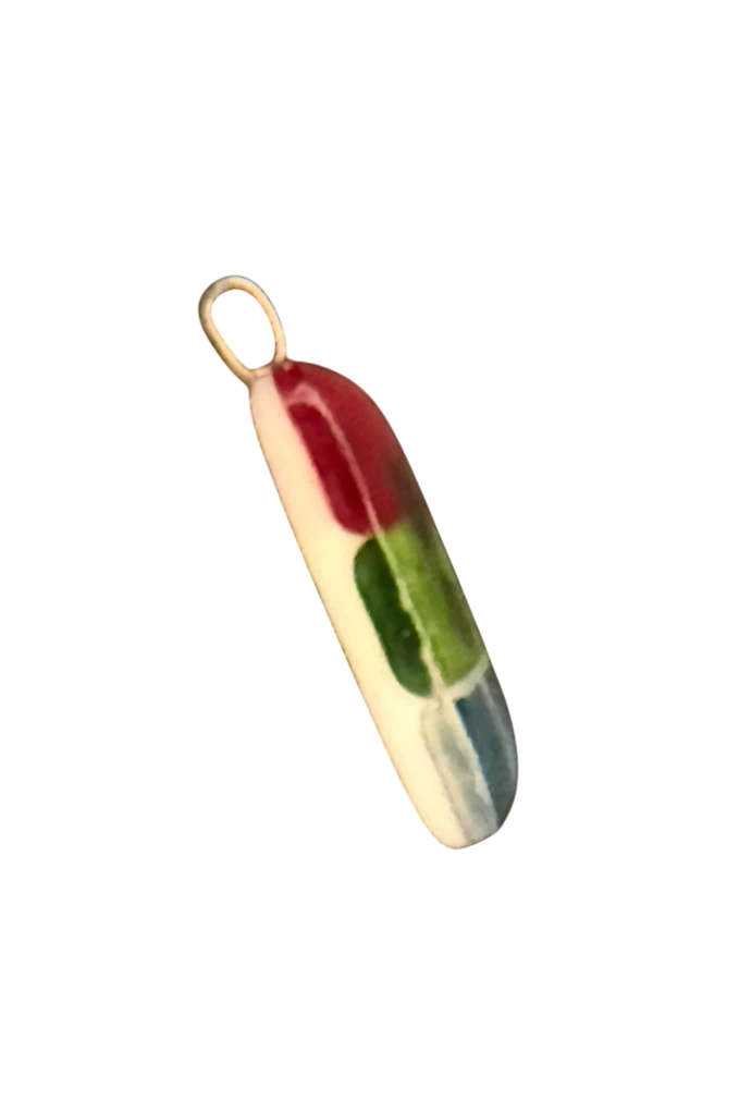 Handmade in Kamloops Glass Pendant