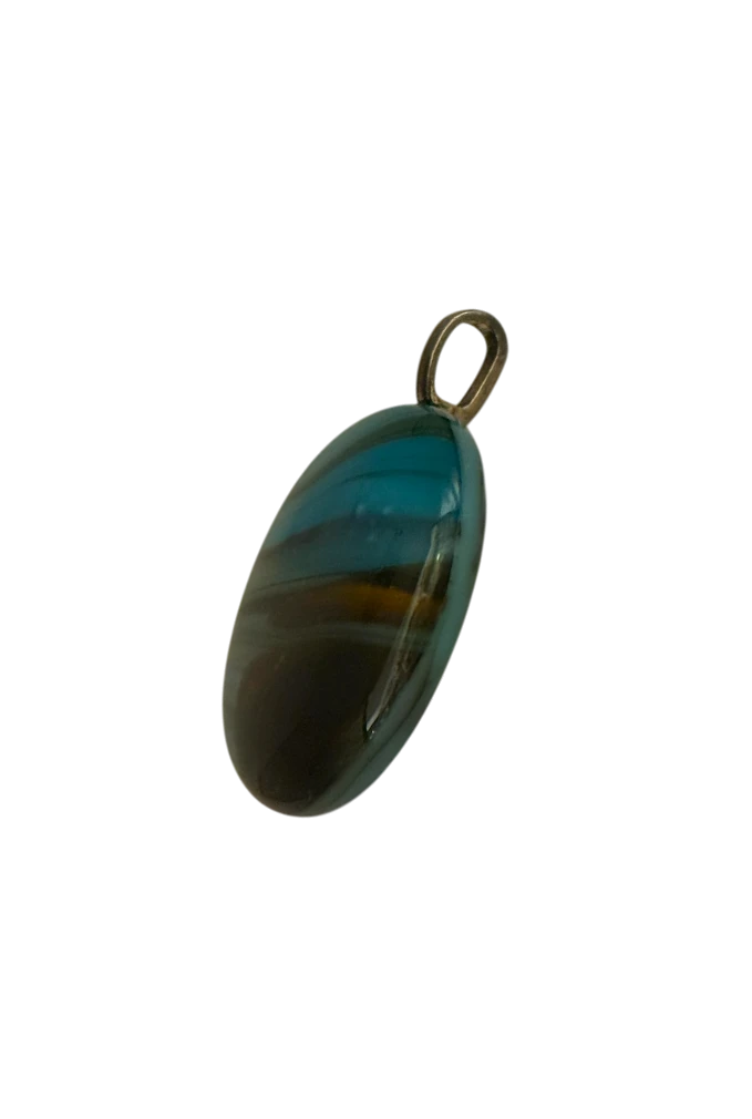 Handmade in Kamloops Glass Pendant