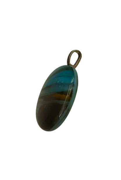 Handmade in Kamloops Glass Pendant
