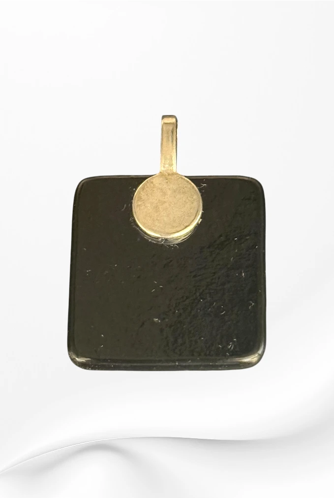 Handmade in Kamloops Glass Pendant