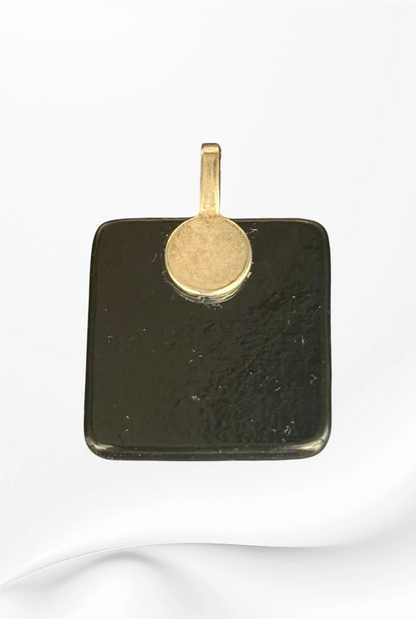 Handmade in Kamloops Glass Pendant