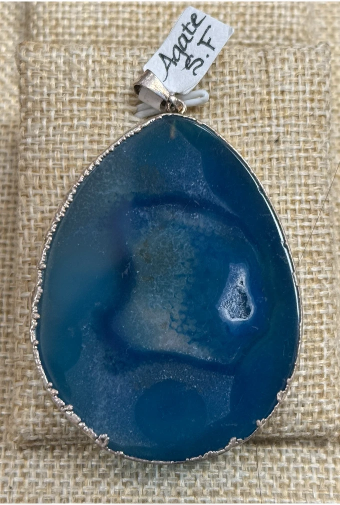 Handmade in Kamloops Pendant Agate