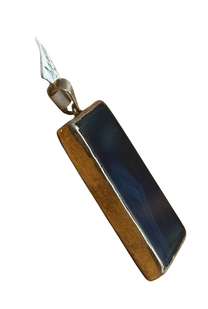Handmade in Kamloops Pendant Agate