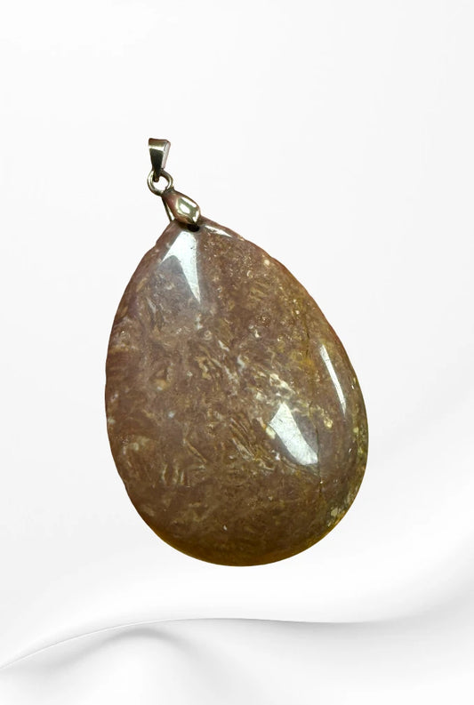Handmade in Kamloops Pendant Jasper