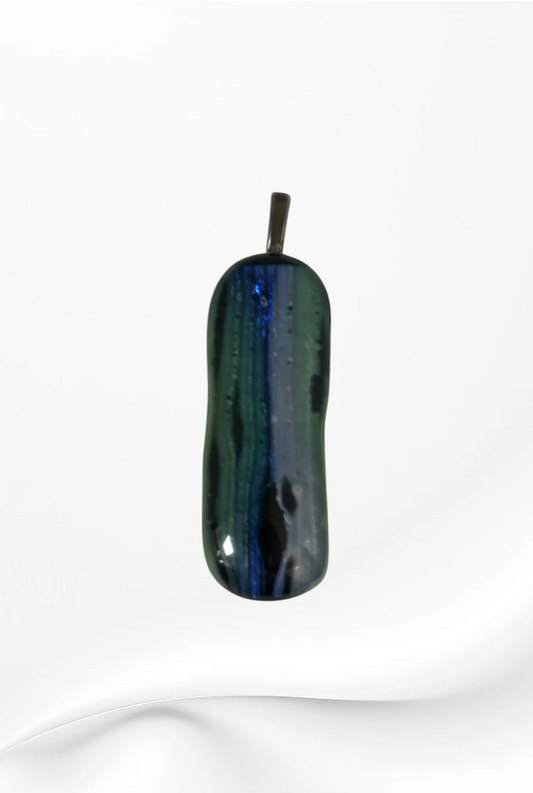 Handmade in Kamloops Glass Pendant