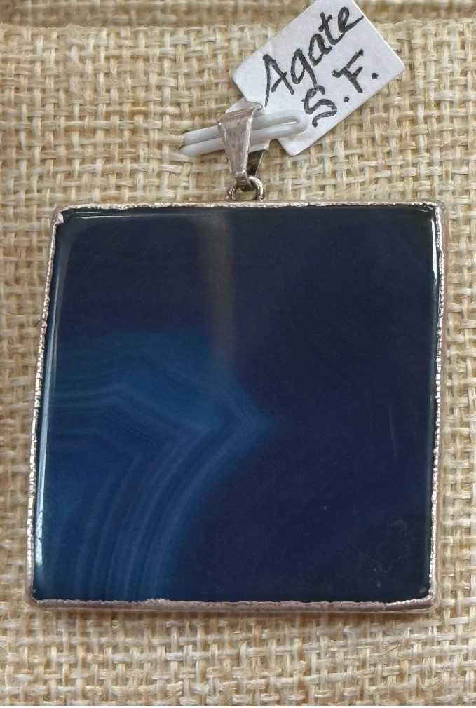 Handmade in Kamloops Pendant Agate