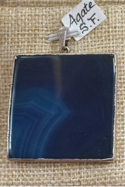Handmade in Kamloops Pendant Agate