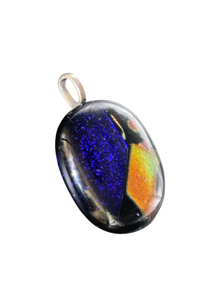 Handmade in Kamloops Glass Pendant
