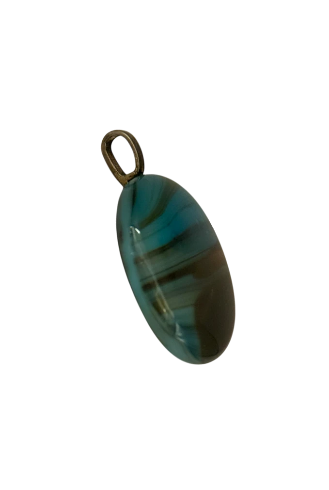 Handmade in Kamloops Glass Pendant