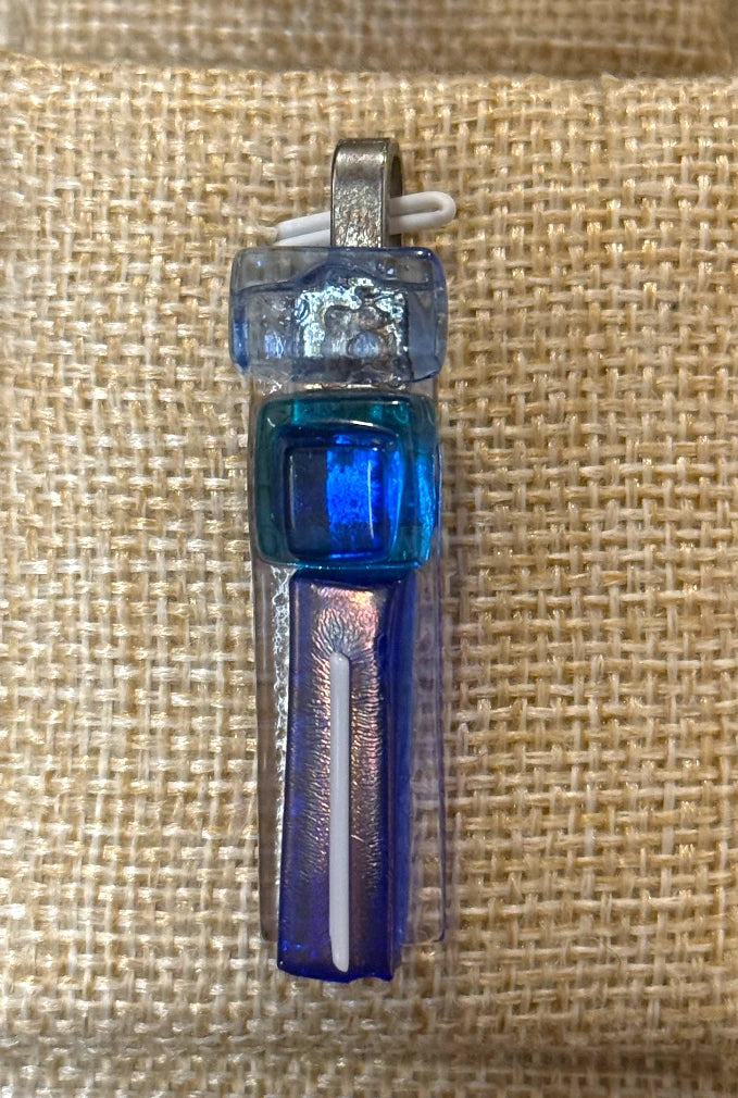Handmade in Kamloops Glass Pendant