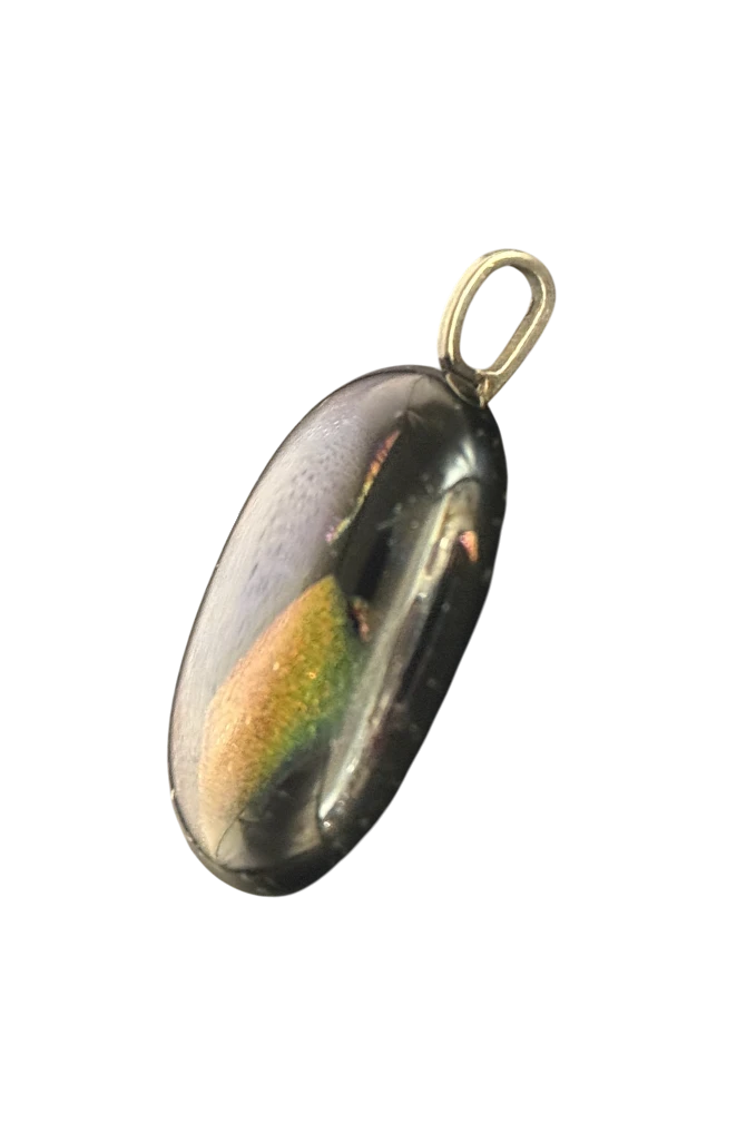 Handmade in Kamloops Glass Pendant