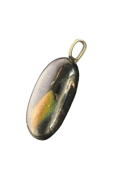 Handmade in Kamloops Glass Pendant