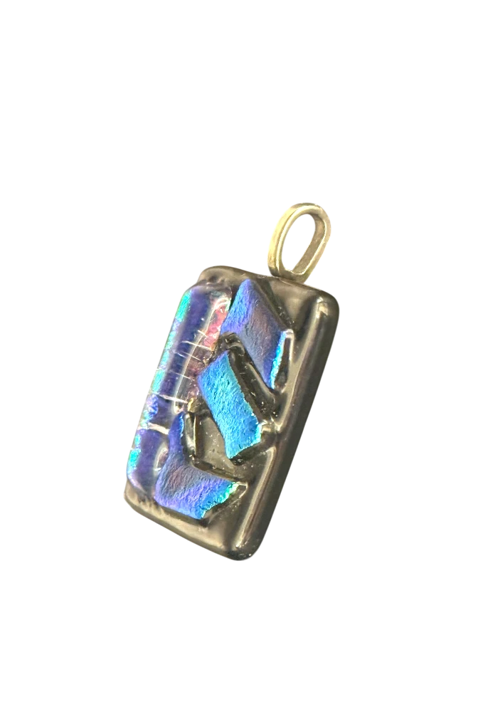 Handmade in Kamloops Glass Pendant