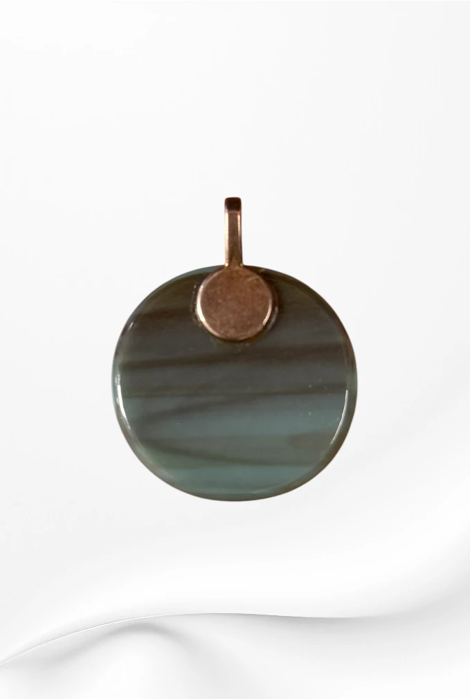 Handmade in Kamloops Glass Pendant