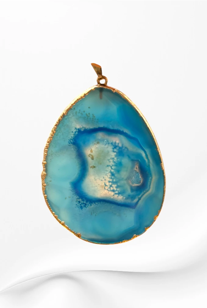 Handmade in Kamloops Pendant Agate