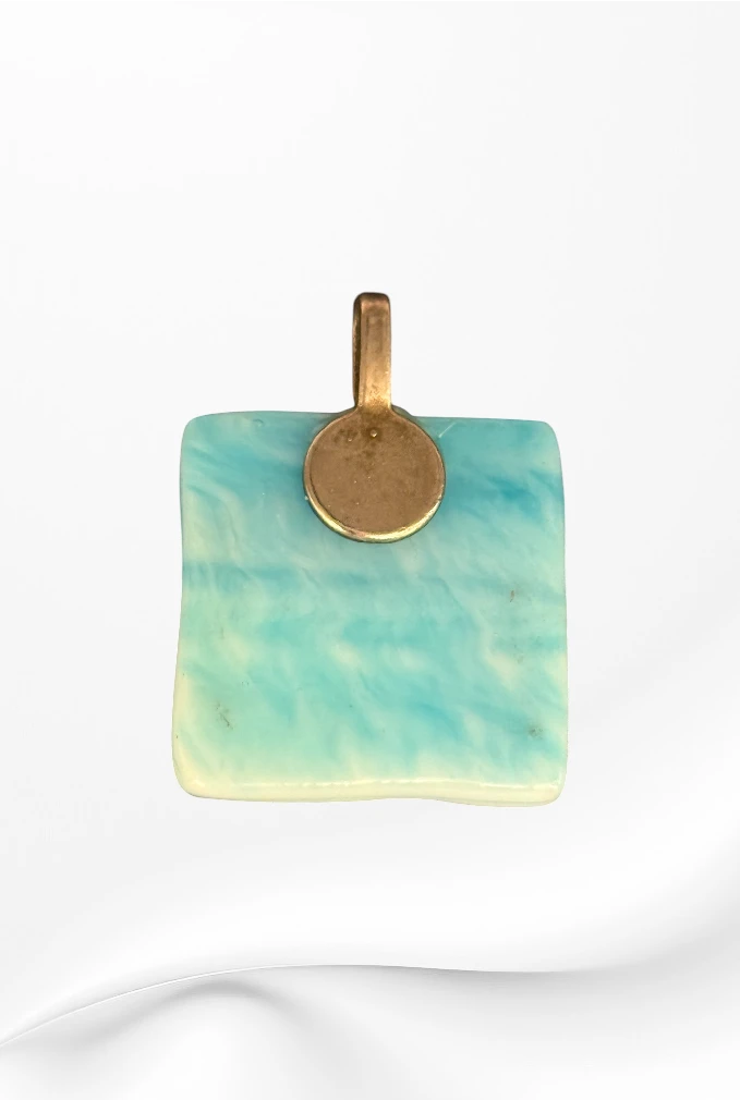 Handmade in Kamloops Glass Pendant