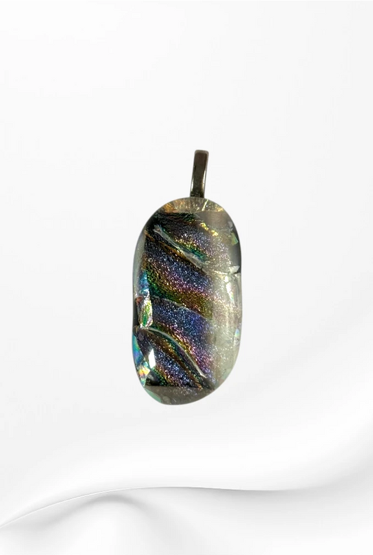 Handmade in Kamloops Glass Pendant