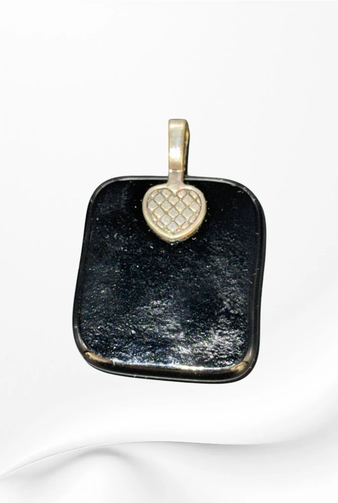 Handmade in Kamloops Glass Pendant