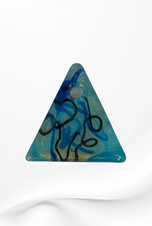 Handmade in Kamloops Glass Pendant