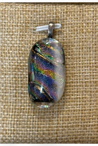 Handmade in Kamloops Glass Pendant