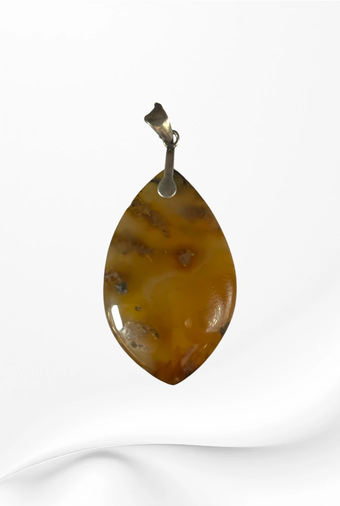 Handmade in Kamloops Pendant Agate