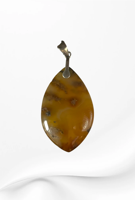 Handmade in Kamloops Pendant Agate