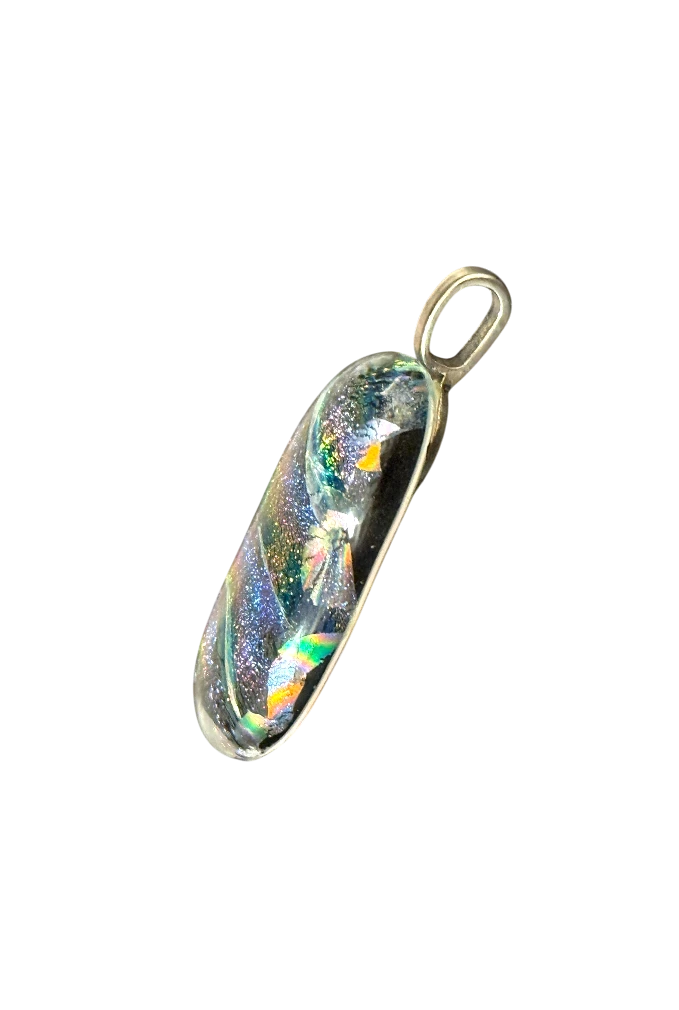 Handmade in Kamloops Glass Pendant