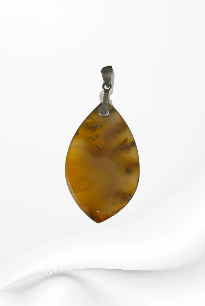 Handmade in Kamloops Pendant Agate