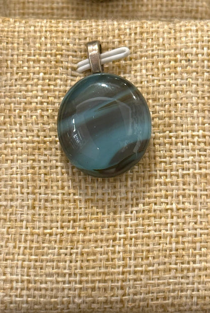 Handmade in Kamloops Glass Pendant