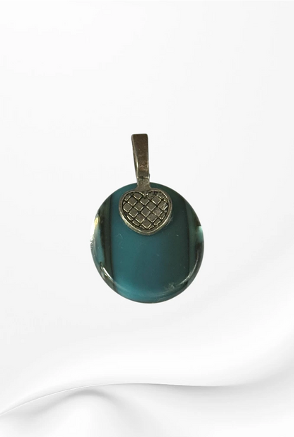 Handmade in Kamloops Glass Pendant