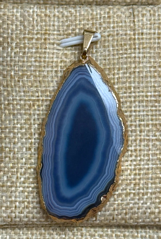 Handmade in Kamloops Pendant Agate