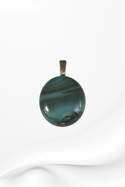 Handmade in Kamloops Glass Pendant