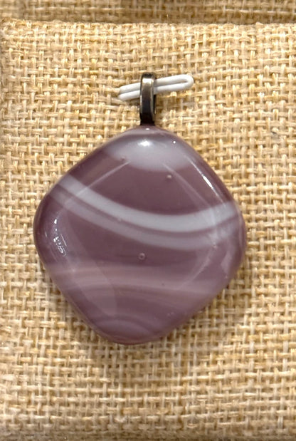 Handmade in Kamloops Glass Pendant