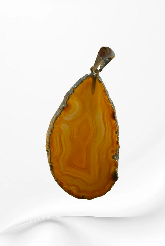 Handmade in Kamloops Pendant Agate